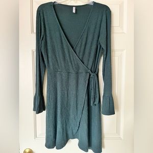 Emerald Sweater Dress